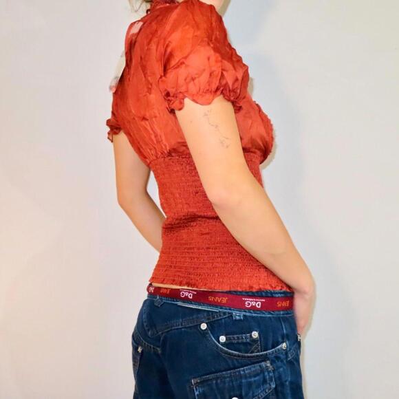 Bebe Women's Orange Vests-tanks-cami - Picture 4 of 4